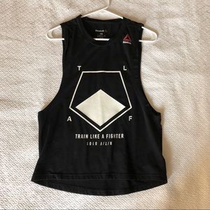 Reebok Training Tank Top "train Like A Fighter"